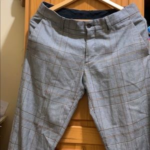 Zara plaid pants